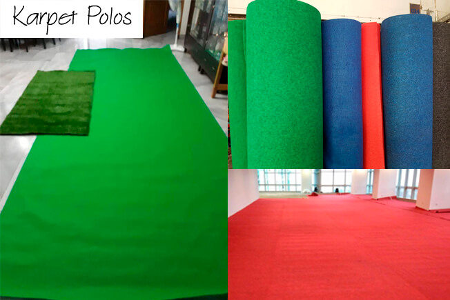 Karpet Polos Dengan Warna Cerah